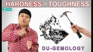 Diamonds Hardness VS Toughness हीरा hard होते हुए भी क्यों टूट जाता है [upl. by Lleznov]