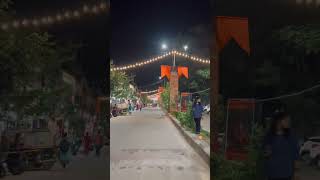 Shimogga hindumahaSabha  Road lighting ￼ hindumahasabha hindumahaganapathi arjunmohan [upl. by Essex]