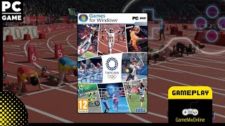 Tokyo 2020 PC  The Olympic Games GAMEPLAY [upl. by Ojahtnamas]