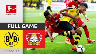 Borussia Dortmund vs Bayer 04 Leverkusen  Full Game  201617 Season [upl. by Materse]