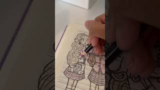 Coloring dork diaries💗 [upl. by Oirram872]