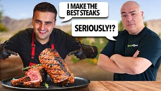 CZN Burak SCHOOLS me on steaks [upl. by Ardnoet]