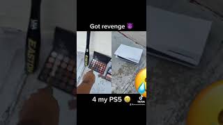 Girlfriend Destroys PS5 so I Destroy her Makeup [upl. by Attevroc784]