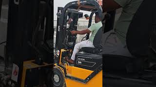 Forklift operating jcb forklift [upl. by Leitao805]