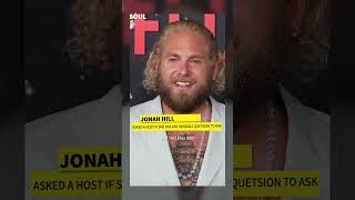 Jonah Hill stopped a TV host from body shaming him [upl. by Anilok]