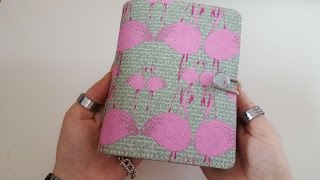 Setup von meinem Filofax Cover Story Flamingo Pocket [upl. by Ekusoyr632]