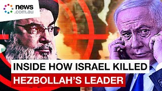 Israels yearslong operation to kill Hezbollah leader Hassan Nasrallah [upl. by Hakim734]