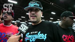 SFTV  Brand New FRENCH MONTANA Interview in Vegas [upl. by Yemane]