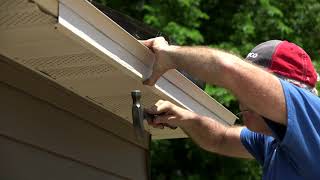 How To Install Soffit And Fascia [upl. by Staford]