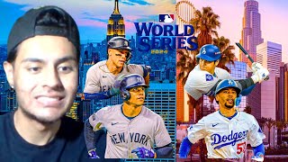 AARON JUDGE VS SHOHEI OHTANI WORLD SERIES REACTION PREVIEW [upl. by Onileva]