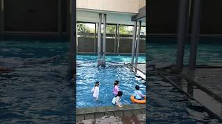 Splashing Fun with Kids at the Pool Unexplored Water Adventures kidsvideo kids [upl. by Ahsienauq]