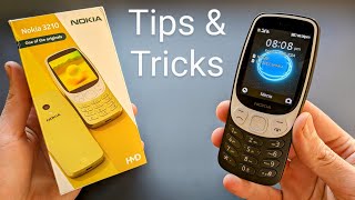 Nokia 3210 4G  Tips amp Tricks Hidden Features [upl. by Heady588]