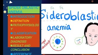 Sideroblastic anemia introduction pathophysiology classification laboratory diagnosis [upl. by Conlon605]