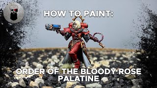 Contrast How to Paint Adepta Sororitas Palatine [upl. by Llenrap]