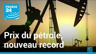 Les prix du pétrole au plus haut depuis 2014 • FRANCE 24 [upl. by Stanislas]