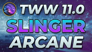 110 Spellslinger Arcane Mage Guide  ST amp AoE Rotations and Talent Builds  WoW The War Within [upl. by Idas393]