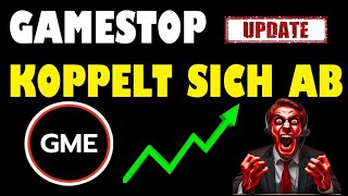 GAMESTOP GME AKTIE UPDATE ✅ GAMESTOP AKTIE KOPPELT SICH AB ✅ CHARTANALYSE GME ✅ GME SHORT VOL SINKT [upl. by Fulvi943]