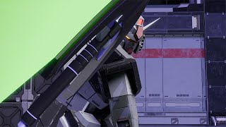 Sazabis Beam Tomahawk throw  Gundam Evolution【Blender animation】 [upl. by Detta950]