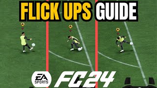 How to do Flick Ups in FC 24  Flick Up Tutorial EA Sports FC 24 fc24 [upl. by Lyckman415]