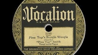 Pine Top Smith Boogie Woogie Piano Complete 1943 [upl. by Ayote]