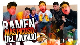 Ramen mas picante del mundo Challenge  Los noobs  Wereverwero [upl. by Donell]