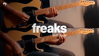 Freaks  Surf Curse Guitar Tabs and Chords Tutorial [upl. by Nrevel]