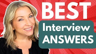 Top 10 Most Common Job Interview Questions ANSWERED [upl. by Arek]