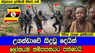 උගන්ඩාවේ සිදුවූ දෙයින් ලෝකයම විශ්මයට පත්වෙයි  Chimpanzees battle to protect territory in Uganda [upl. by Epilef]