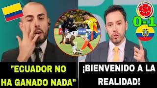 😱 ¡BIENVENIDOS A LA REALIDAD COLOMBIA prensa INTERNACIONAL habla de ECUADOR tras la VICTORIA 🇪🇨 [upl. by Aettam]