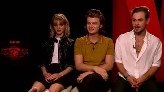 Stranger Things Panel FULL Millie Bobby Brown David Harbour  NYCC 2016 [upl. by Novyart]