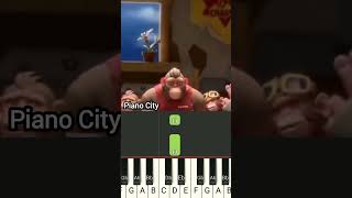 Monkeys Singing Chinese TikTok  Piano Tutorial [upl. by Remo]