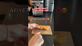 Pastel de Nata 😍 Portekiz’in meşhur tatlısı ♥️ shorts [upl. by Oirromed]