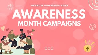 Easy Employee Engagement Ideas Awareness for a Cause [upl. by Vitale]