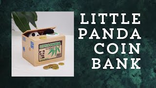 Lets Play Coin Bank Little Panda ASMR shortslive shortsfeed asmrsounds [upl. by Ed310]