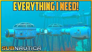 Building My ULTIMATE Base In Subnautica 8 [upl. by Shanly]