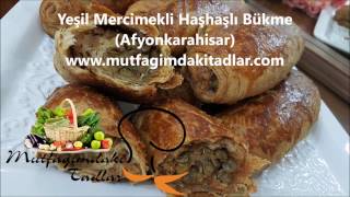 Yeşil Mercimekli Haşhaşlı Bükme Tarifi Börek Tarifleri Afyonkarahisar [upl. by Ylrac]