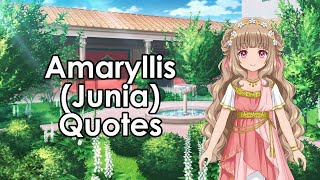 Quotes Amaryllis Junias Toga Costume [upl. by Merrill975]