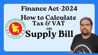 How To Calculate Tax amp VAT from Supply Bill [upl. by Atiroc]