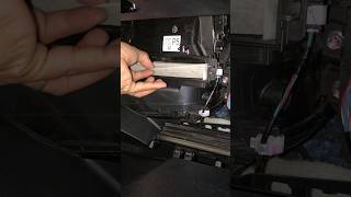 Cabin air filter replacement on Toyota Vios automobile mechanic [upl. by Noicnecsa]