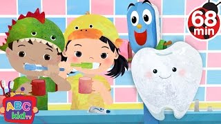 Brush Your Teeth 2D  More Nursery Rhymes amp Kids Songs  CoCoMelon [upl. by Anyt]