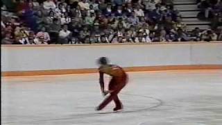 Brian Orser CAN  1988 Calgary Figure Skating Mens Long Program US ABC [upl. by Leahplar955]