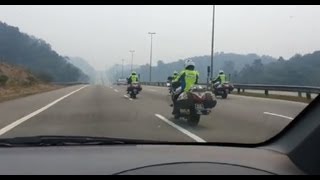 Malaysian King Motorcade  موكب ملك ماليزيا [upl. by Bremen771]