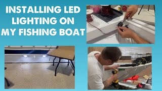 Installing LED Lighting on Fishing Boat  Nilight LEDs [upl. by Aneala]