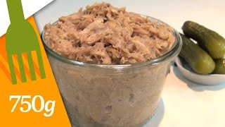 Recette des Rillettes de porc maison  750g [upl. by Benenson650]