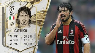 87 MID ICON GATTUSO PLAYER REVIEW FIFA 23 [upl. by Gernhard]