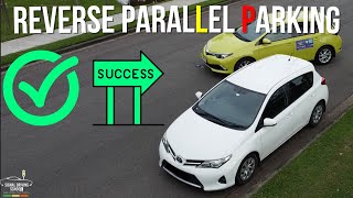 Reverse Parallel Parking Using Reference Points [upl. by Eirrok]