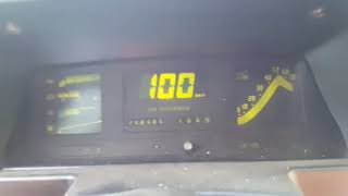 Opel Kadett GSI 16v acceleration 0100 7sec [upl. by Glantz]