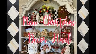 Christmas Decorating 2024 decorhaul decoratewithme holidaydecor gingerbread [upl. by Hendrick238]