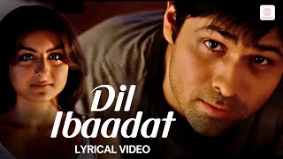 KK  Dil Ibaadat Kar Raha Hai Lyrical Video  Emraan Hashmi  Soha Ali Khan  Pritam  Tum Mile [upl. by Annaiviv]