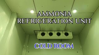 Ammonia Refrigeration System  Ammonia Cold Room [upl. by Norreht468]